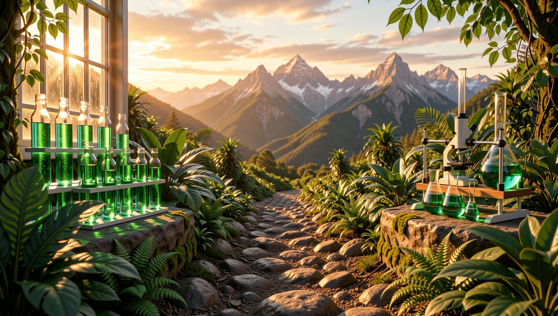 Paisaje de montaña
